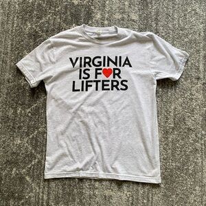 Virginia is for Lifters Soft Unisex Tee - Medium